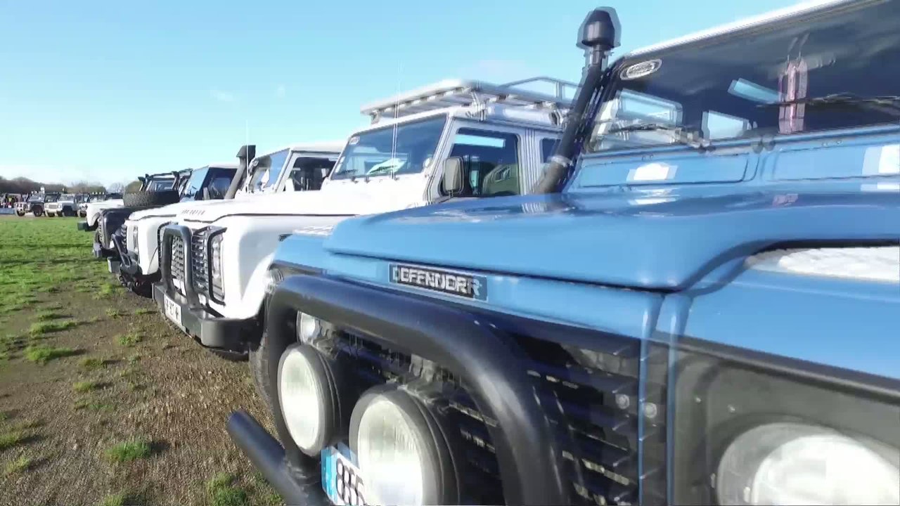 Des adieux en grande pompe pour le Land Rover Defender