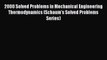 Read 2000 Solved Problems in Mechanical Engineering Thermodynamics (Schaum's Solved Problems