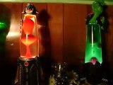 Hulk and Marvin Martian lava lamps