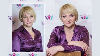Вечерний макияж для блондинок Косметика Эйвон  Я - одна, Я - другая  Модель Лариса