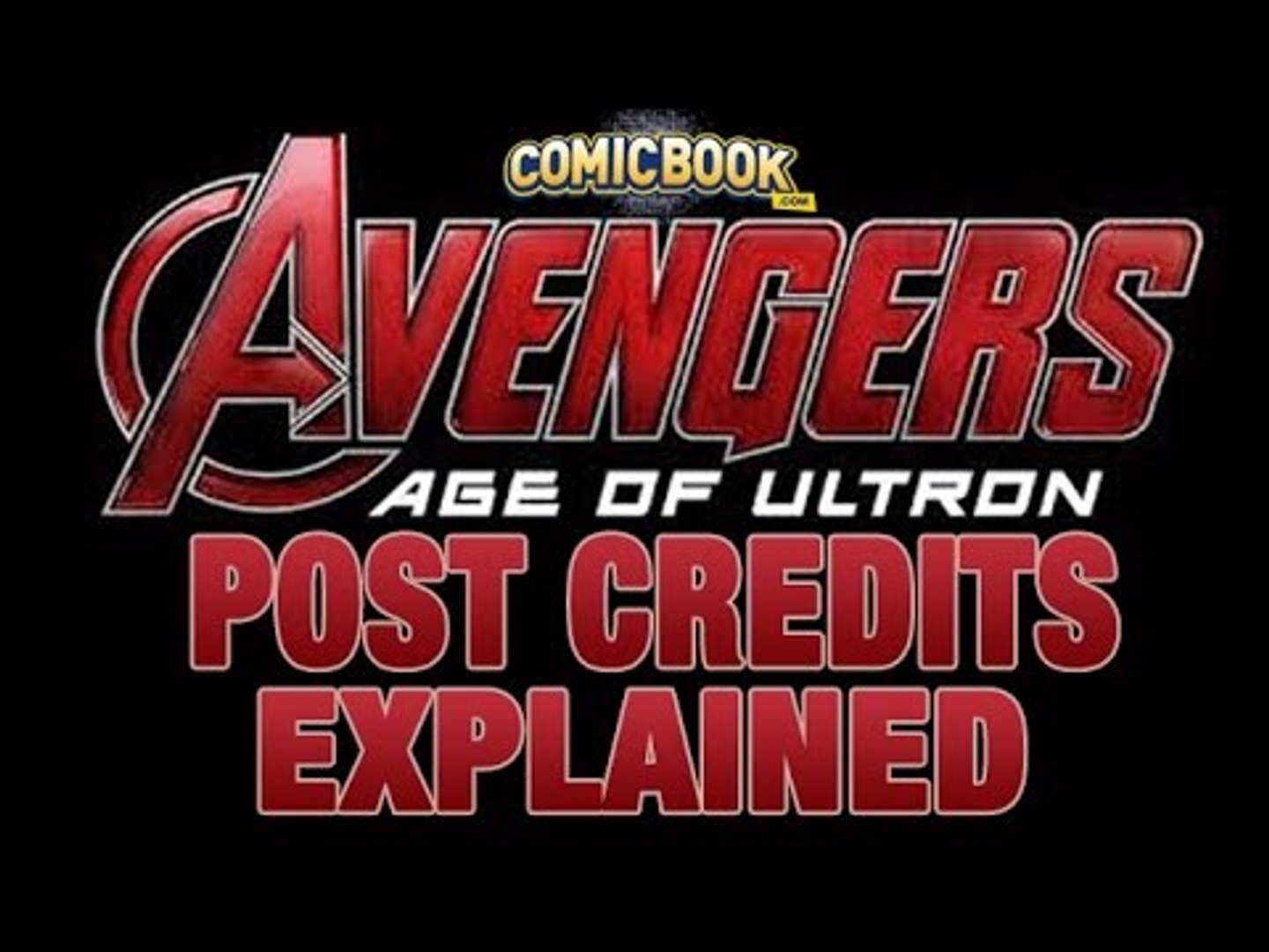 Avengers: Age Of Ultron Post Credits Scene Explained - video Dailymotion