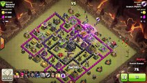 Clash of Clans - TH8 GoWiPe Clan Wars Attack Strategy