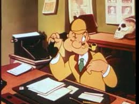 Моряк Папай - частный детектив / Private eye Popeye - 1954