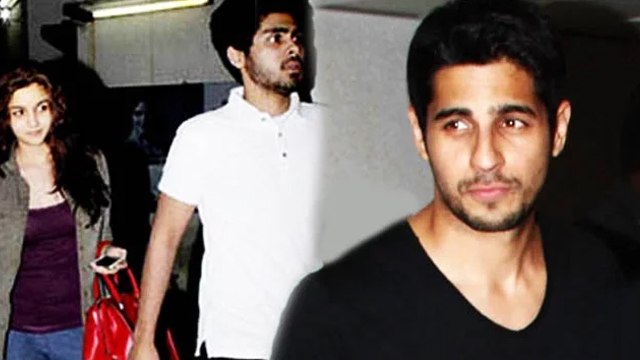 Alia Bhatt-Sidharth Malhotra HUGE FIGHT Over Her Ex-Boyfriend