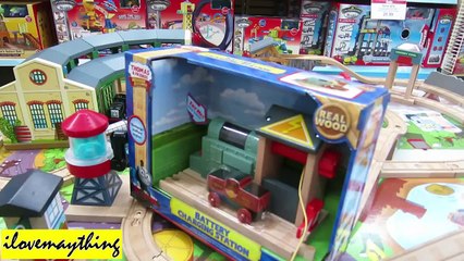 Stafford & the Battery Charging Station - Thomas Wooden Railway
