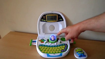 BUZZ LIGHTYEAR VTECH DISNEY- PIXAR TOY STORY LAPTOP TOY