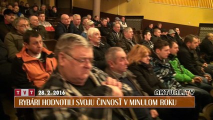 Rybári hodnotili svoju činnosť v minulom roku