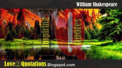 IQ # 1 » William Shakespeare Inspiring Quotes About  Inspiration