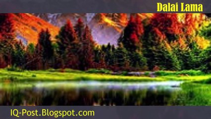 IQ # 1 ▶ Dalai Lama Inspiring Quotes About  Happiness