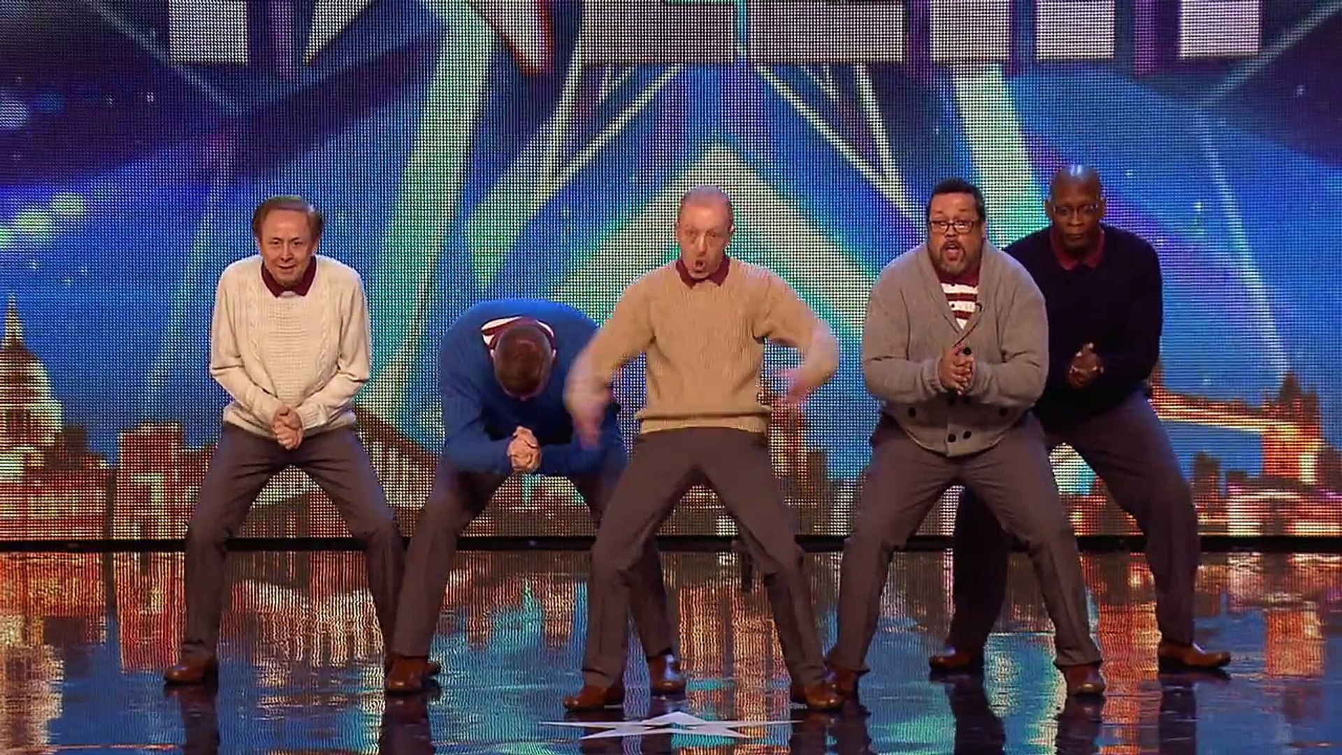 Old Men Grooving bust a move, and maybe their backs! | Britain's Got Talent 2015 - video Dailymotion