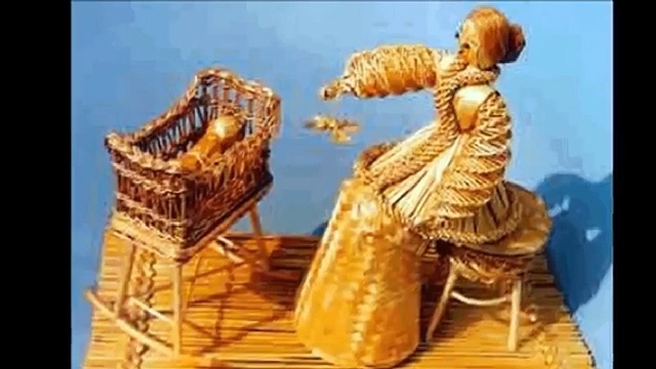 Оригинальные поделки из соломы