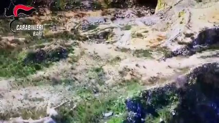 Cave sequestrate tra Trani e Bisceglie, dieci persone denunciate