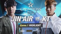 [H/L 2016.03.09] JIN AIR vs KT Game 1 - RO2 l 롯데 꼬깔콘 LoL Champions Korea Spring 2016