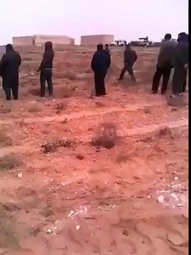 حصري مواجهات الجيش و الدواعش بحضور جماهيري ...هههه