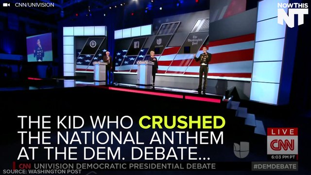 Kid Who Sang National Anthem Was Once Victim Of Racism