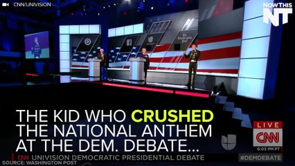 Kid Who Sang National Anthem Was Once Victim Of Racism