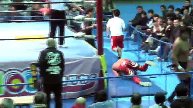 02.13.2016 Jun Akiyama & Takao Omori vs. Jake Lee & Kento Miyahara (AJPW)