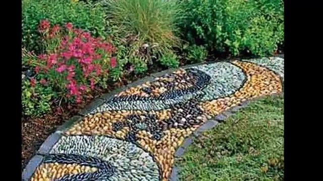 Оригинальные дорожки на даче или в саду своими руками