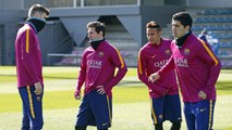 FC Barcelona training session: Final touches before hosting Getafe