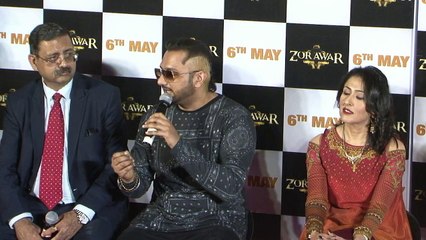 We Spotted! Yo Yo Honey Singh At Trailer Launch Of Film Zorawar