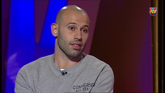Javier Mascherano: “Con Luis Enrique el equipo ha evolucionado mucho”