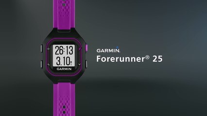 Presentación del eloj de running Garmin Forerunner 25
