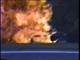 Crash & Fire of an RC plane　大型ラジコン機の墜落と炎上