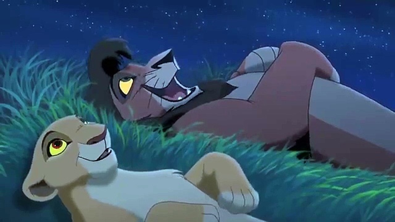 The Lion King 2 Simba's Pride - Kovu and Kiara under the stars HD