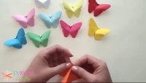 Mariposas de papel.