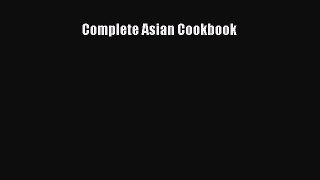 Read Complete Asian Cookbook PDF Free