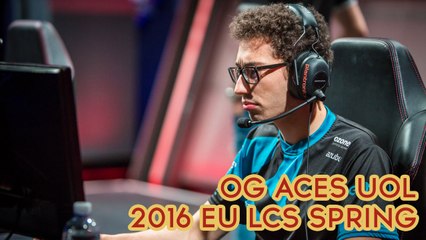2016 EU LCS Spring - W8D1: Origen aces Unicorns of Love