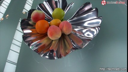 Centre de table PETALE  en aluminium (aluminium)