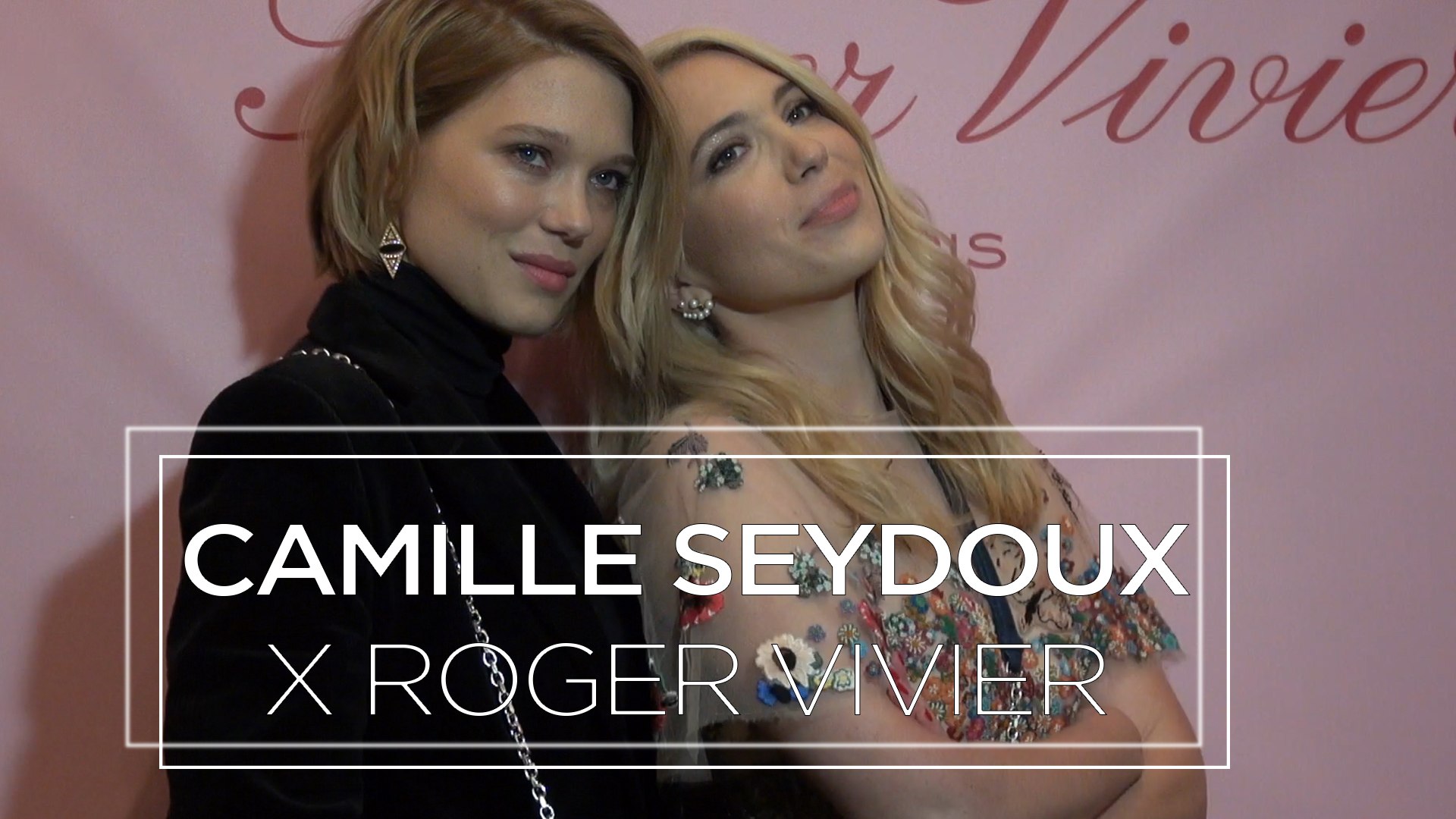Roger Vivier Celebrates Their Collaboration With Camille Seydoux