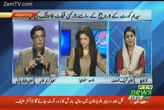 Aap Biased Anchor Hain - Karim Khawaja - Maria Zulifqar Par Bars Paray