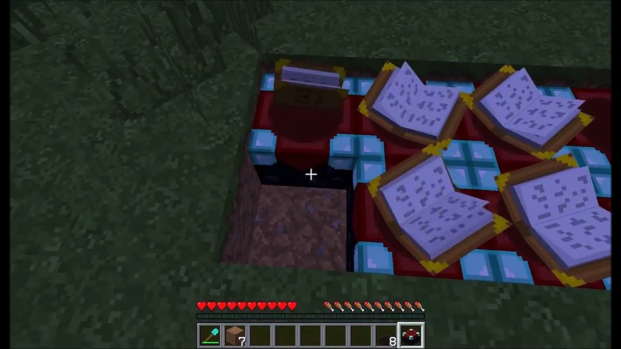 Minecraft: Particle Pathways! Ep 1 | Bloody Footsteps | Ender Blvd | Piranha Pathway