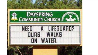 Funny Church Signs