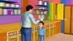 Johny Johny Yes Papa Poem 3D Animation English Nursery rhyme for children with lyrics