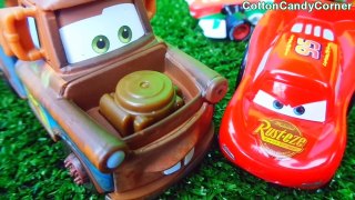 Disney Pixar Cars Rip Start Challenge Loop Lightning McQueen CottonCandyCorner