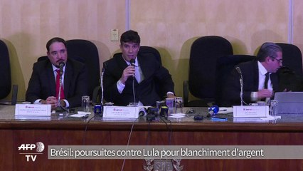 Brésil: Poursuites contre Lula pour blanchiment d'argent