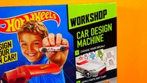 Car Design Machine Hot Wheels Cars 2 Lightning Mcqueen Disney Pixar Custom Toys