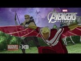 Marvel's Avengers Assemble Clip: Falcon Fights Without Technology