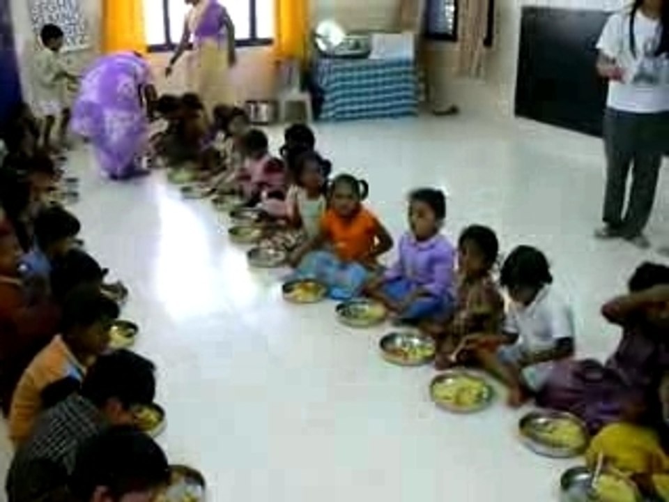 Repas à la crèche