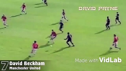 AMAZING GOAL DAVID BECKHAM!!!