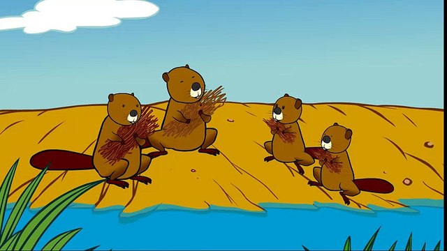 La famille castor - Dessin animé éducatif Genikids pour enfant Dessins Animés Pour Enfants