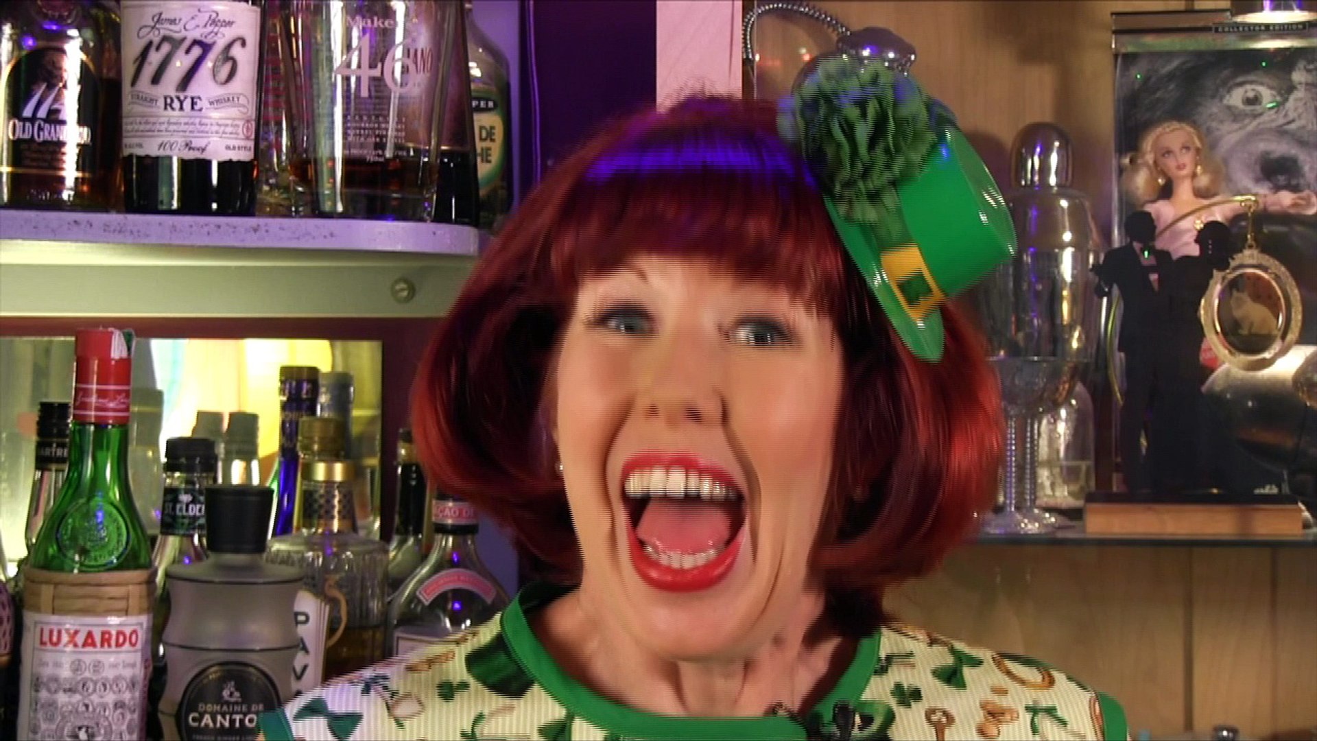 St. Patrick's Day Green Highball!