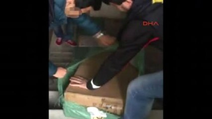 Kaçakçılara Baskın Polis Kamerasında