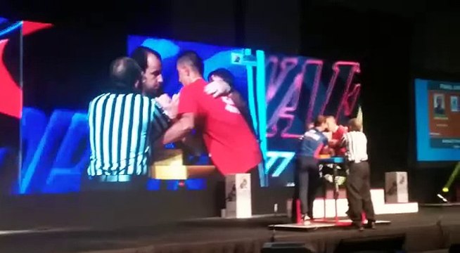 Чемпионат мира. 70кг, правая рука. Финал