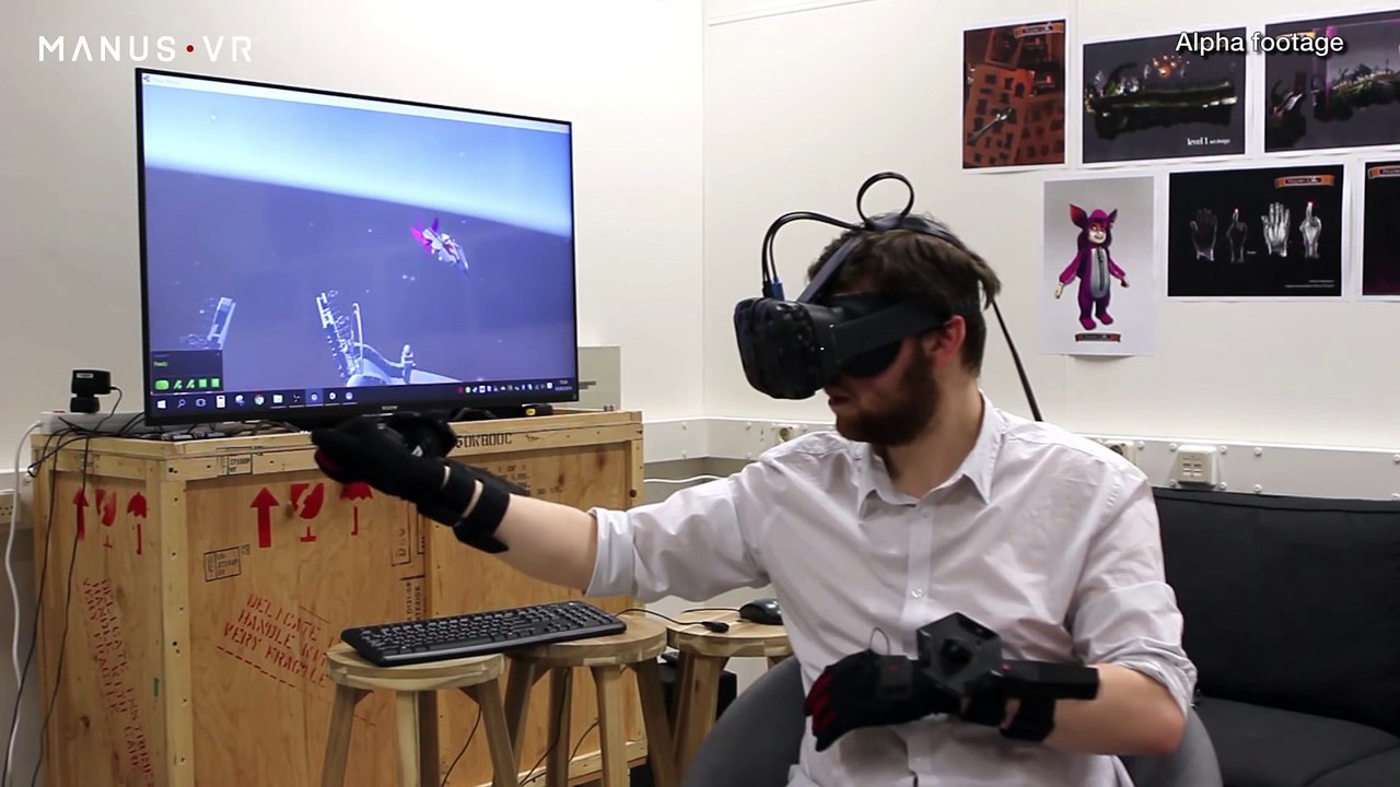 Manus VR - Une expérience en réalité virtuelle avec des gants
