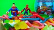 Giant Surprise Candy Eggs Spiderman Batman Superman imagenext CottonCandyCorner