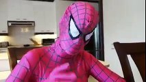 Spiderman vs Pink Spidergirl vs Joker in Real Life! Spidergirl Hypnotized! Superhero